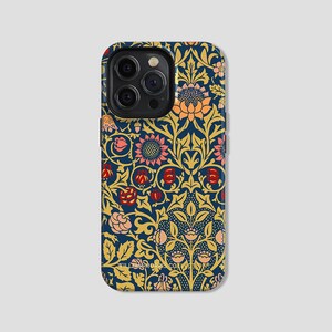 William Morris Collection® Violet & Columbine Phone Case for iPhone 14 13 12 11 XS Mini Pro Max | Galaxy S23 S22 S21 S20 Ultra | Tough/Slim