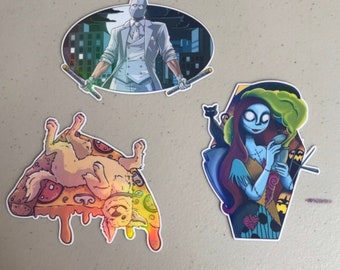 Autocollants holographiques