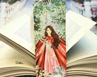 Fairy Tale Beauty and the Beast Red Riding Hood Bookmark