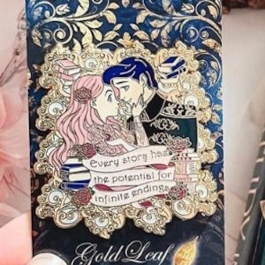 Once Upon a Broken Heart Pin - Stephanie Garber Hard Enamel Pin