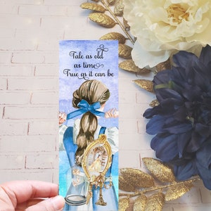 Beauty and the Beast Bookmark - Tale as Old as Time