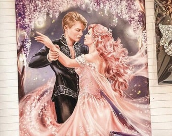 Once Upon a Broken Heart Art Print - OUABH Jacks and Evangeline art print