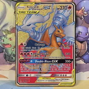 golden reshiram pokemon card Reshiram 114 113 Case | Legendary Treasures main image 1