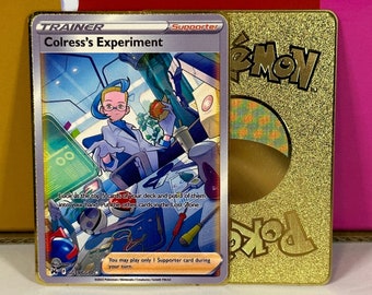 colress pokemon card Amazon.com: Pokemon - Colress's Experiment 205/196 Lost Origin - Full Art  Trainer