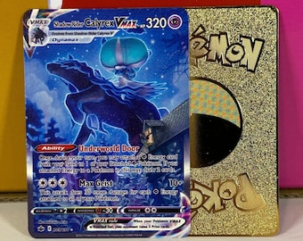 pokemon metal gold card arceus vmax 10000 DIY Golden Cards in Spanish Iron Pokmo NairoMarket Arceus VSTAR (Metal Card) (123/172) SAIRDA 3 Pcs Metal Gold