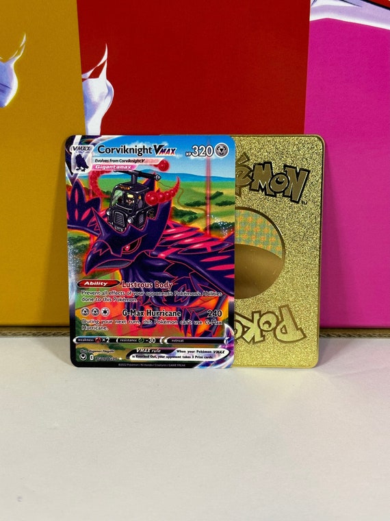 shiny corviknight pokemon card VMAX Trainer Gallery Gold Metal during your opponents next turn Corviknight #SV089 Precios | Pokemon