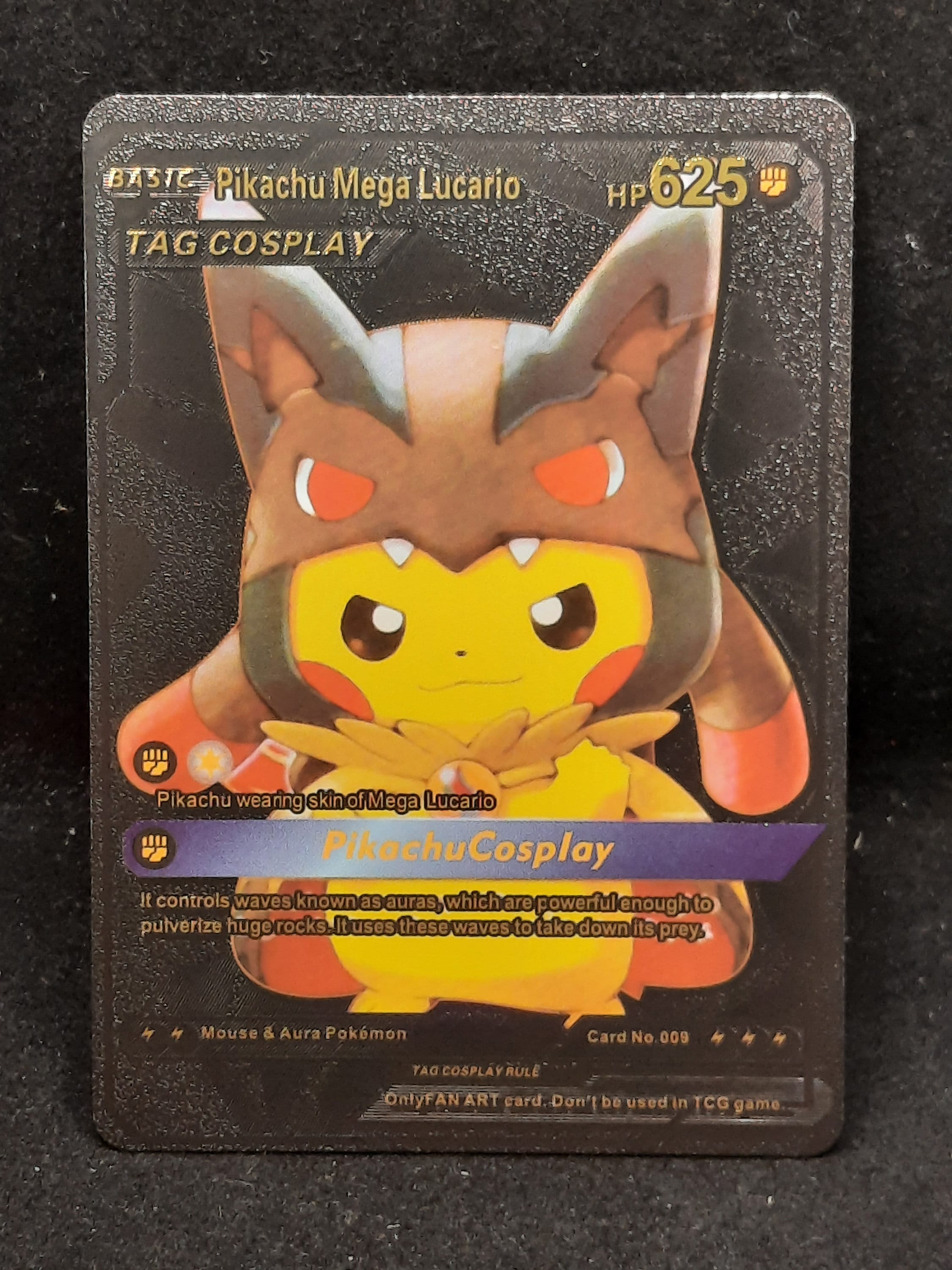 Carta Pokémon Em Metal Lucario GX - Colecionador, Cartinhas Pokémon