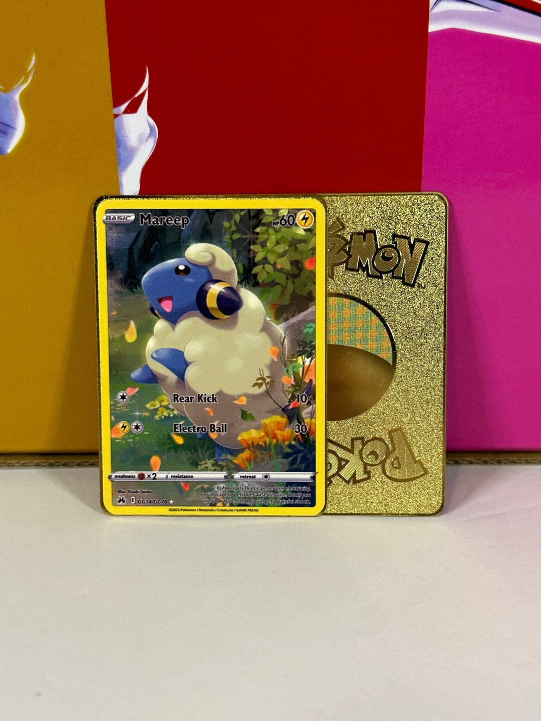 pokemon card mareep pokemon Unseen Forces Mareep