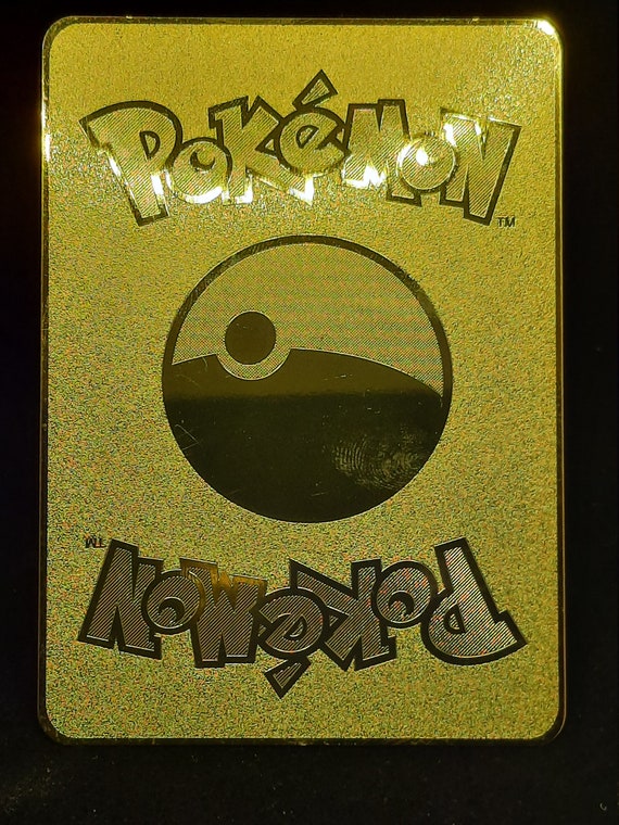 Pokemon Lugia GX Custom Full Art Metal Pokemon Card 