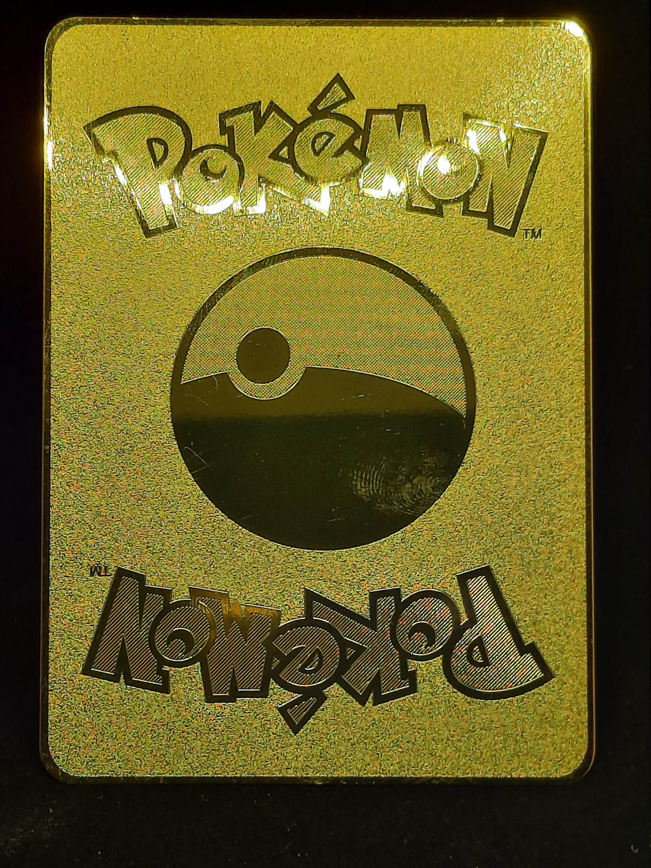 Carte Pokémon Gold Métal - Lugia