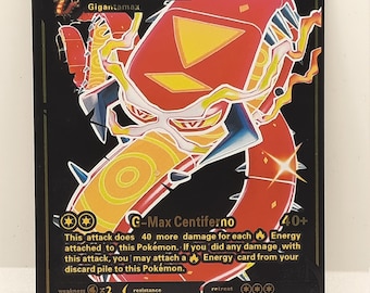 centiskorch vmax pokemon card value Centiskorch VMAX Plastic Black UV Printed Pokemon Card