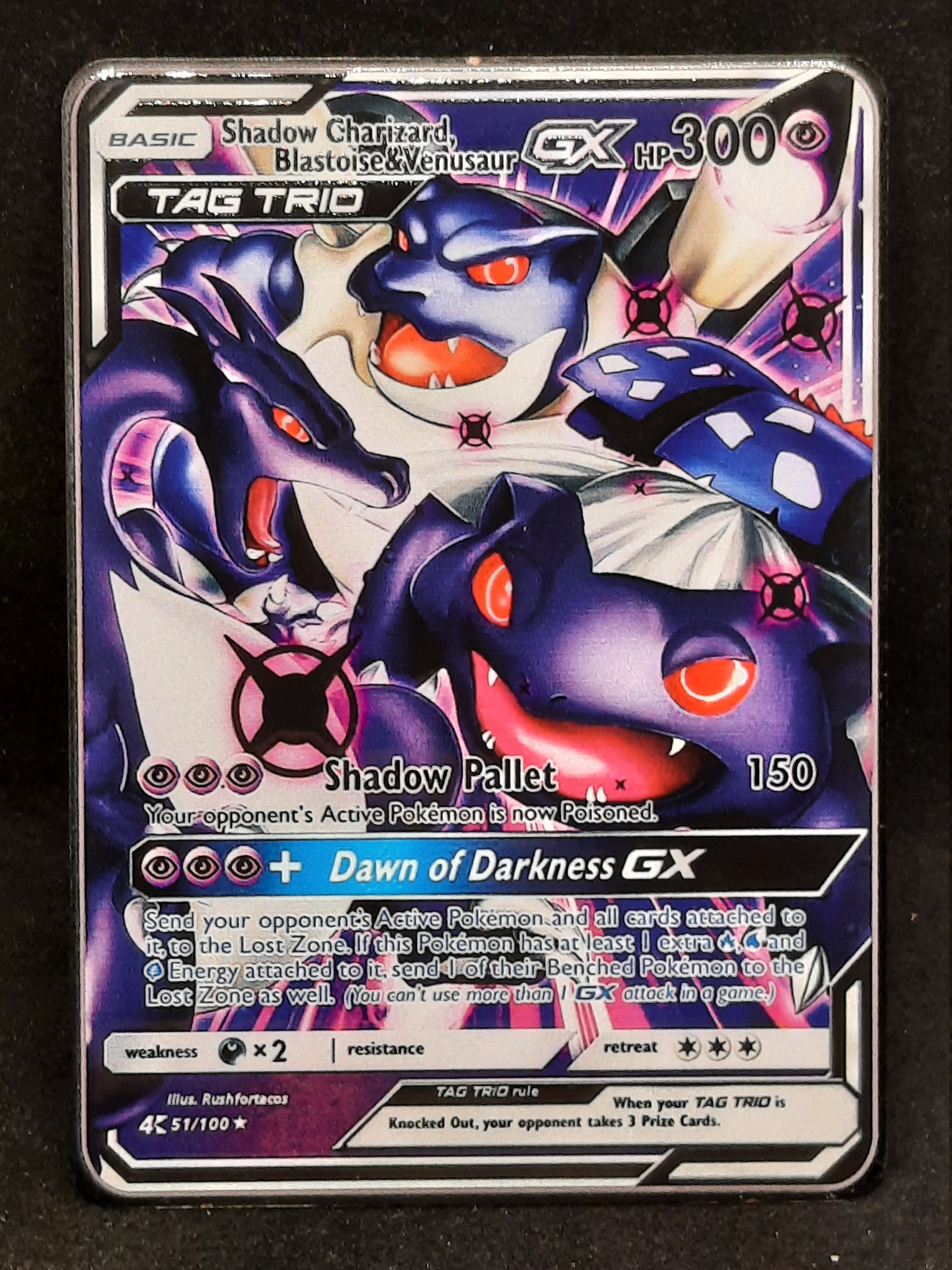 Gardevoir GX EX M MEGA Pokemon Orica Custom Card Shadow vMax GigantaMax  Dynamax Tag Team V Charizard