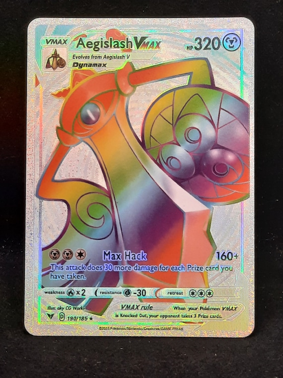 Pokemon Aegislash Vmax Rainbow Shop Buy www.oceanproperty.co.th