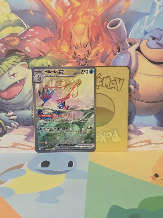 milotic ex pokemon card 042/191 – Surging Sparks – Evolution Lot : Toys & Games your opponent takes 2 Prize cards Milotic ex - 237/191 -