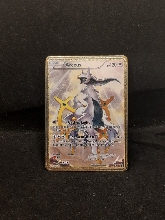 Arceus Pokemon Card, Pokemon Metal Cards Collection