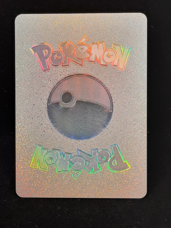 Rayquaza VMAX Rainbow Shiny Holographic UV Printed Plastic Card