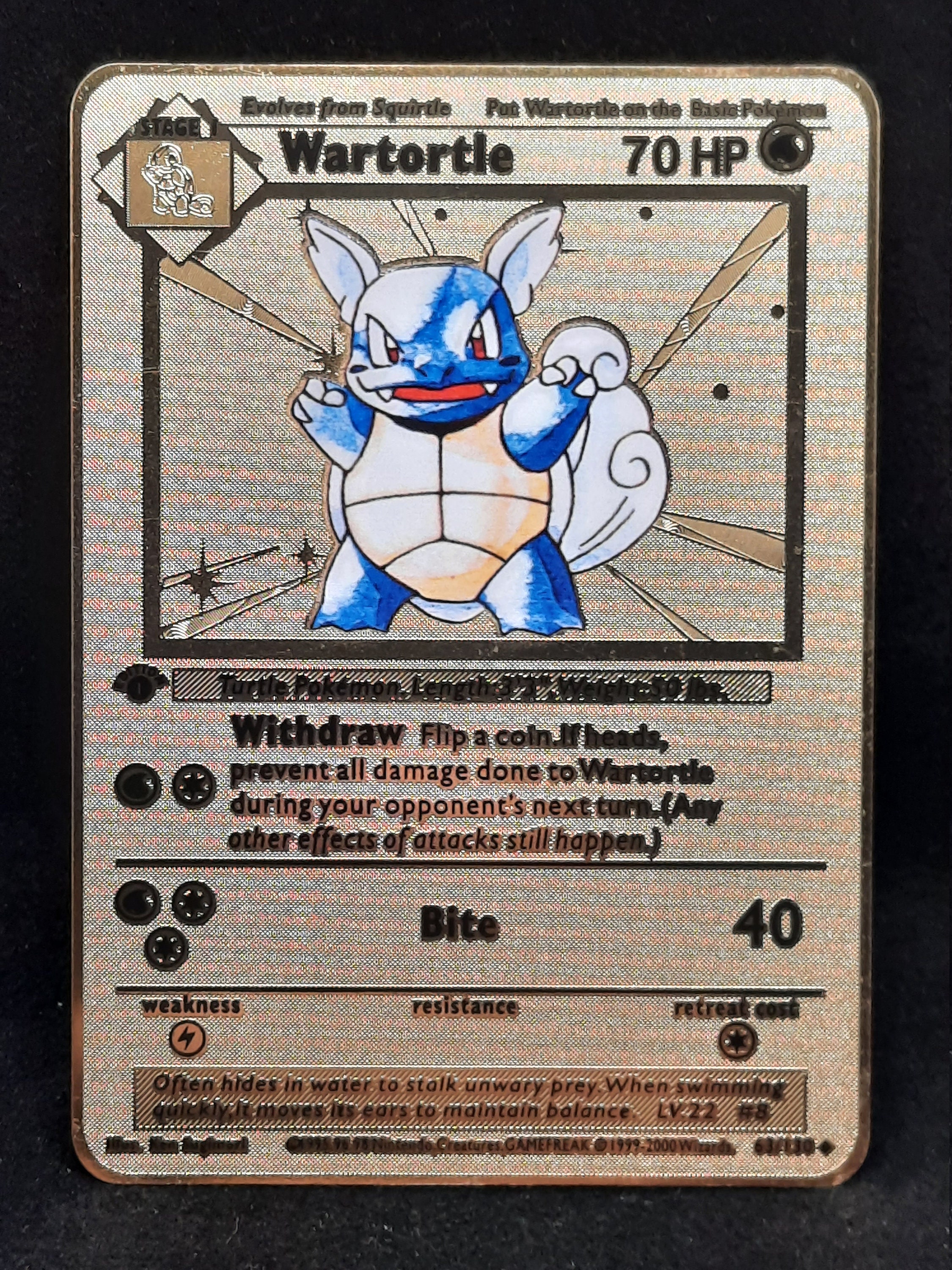 Pokemon Wartortle GX