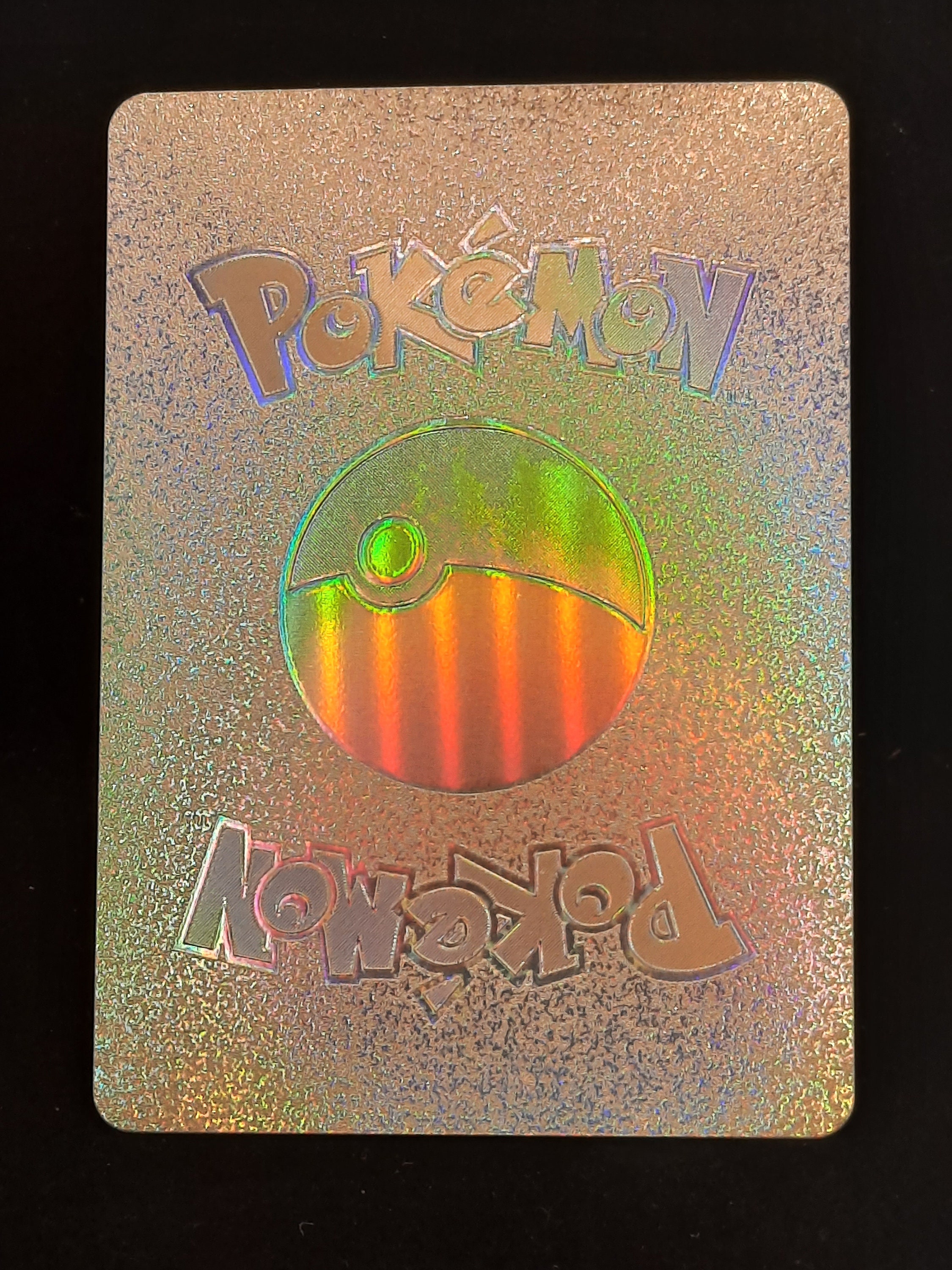 Rayquaza VMAX Rainbow Shiny Holographic UV Printed Plastic Card