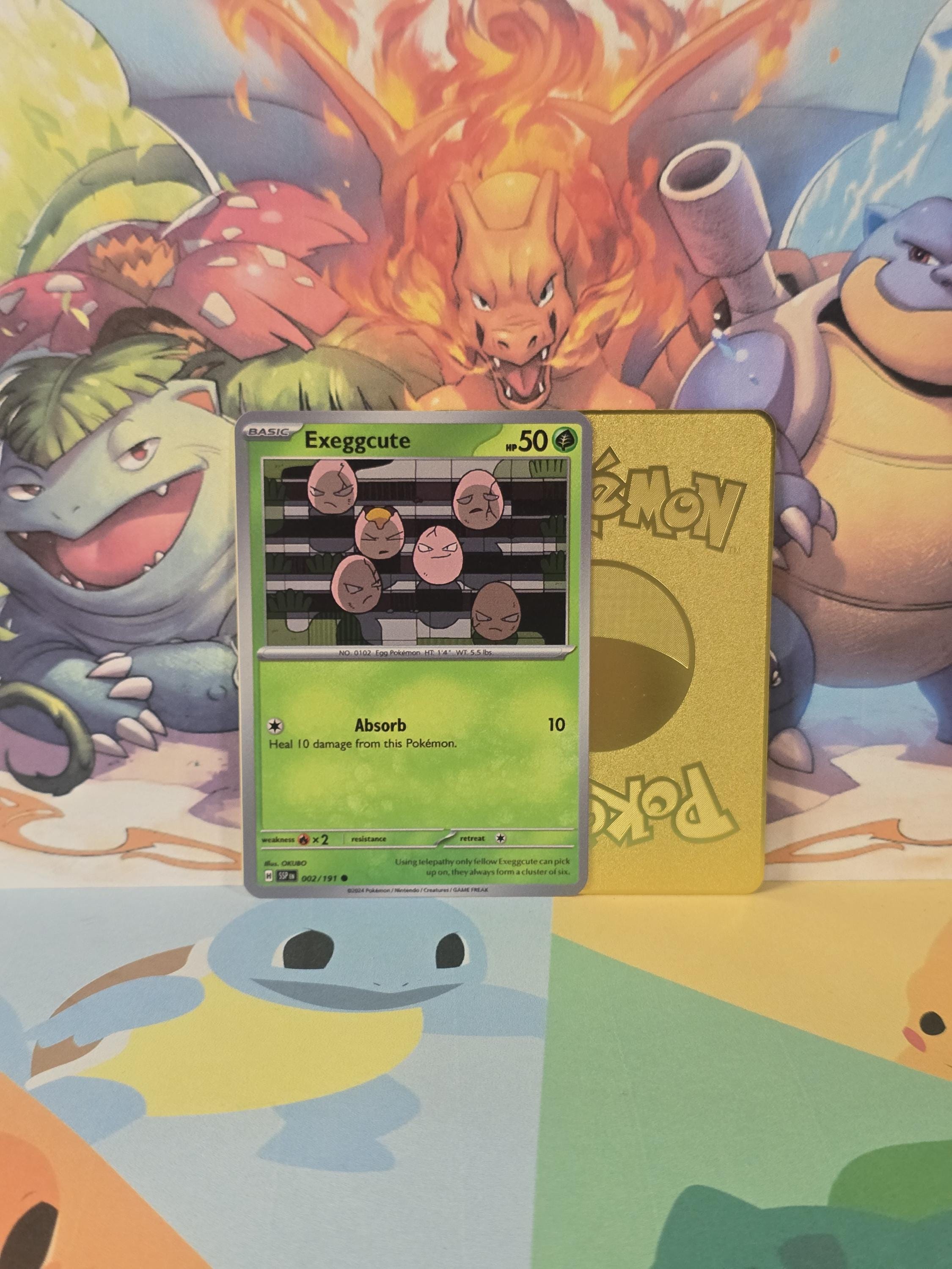 exeggcute pokemon card Exeggcute - Crown Zenith [REVERSE HOLO]