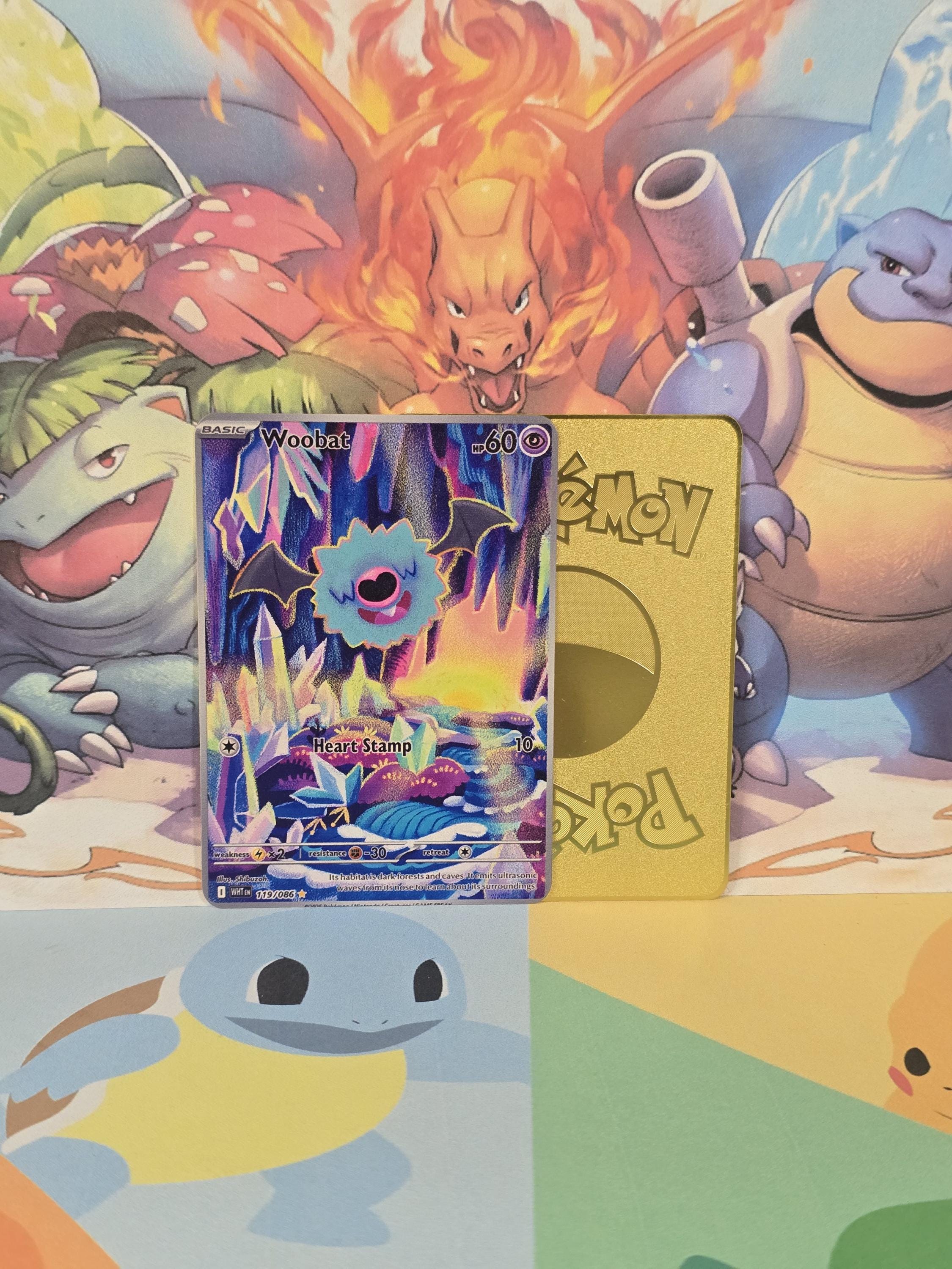 woobat pokemon card - (71/162) Placeholder Image Provided Woobat White Flare IR Full