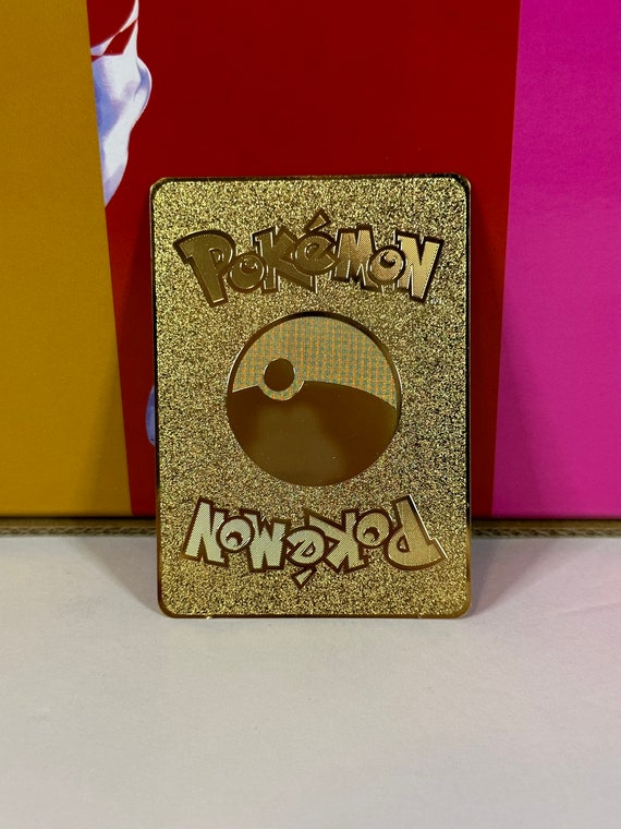 gold metal saucer pokemon card - - 214/202 Sword & Shield - Full Art Originally released February 7 Metal Pokmon Cards: Their History