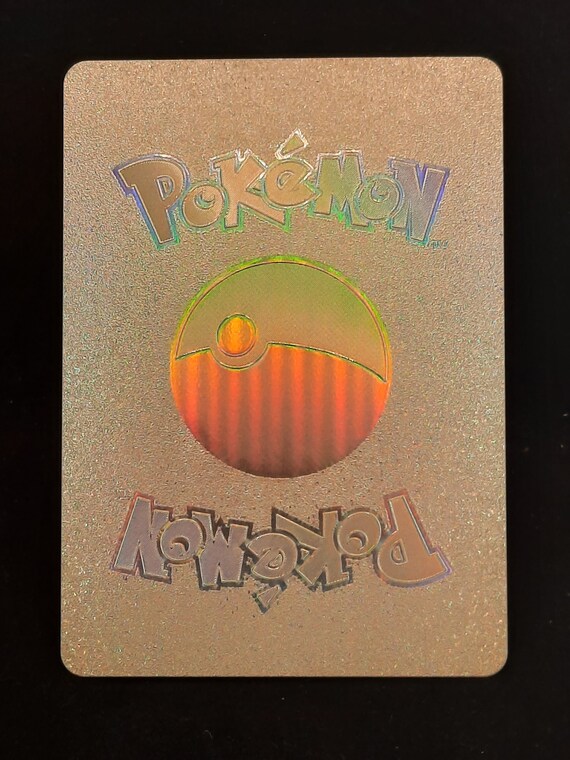 Rayquaza VMAX Rainbow Shiny Holographic UV Printed Plastic Card