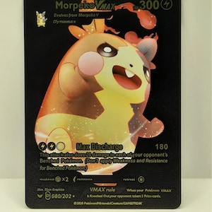 Zacian V Plastic Black UV Printed Pokemon Card