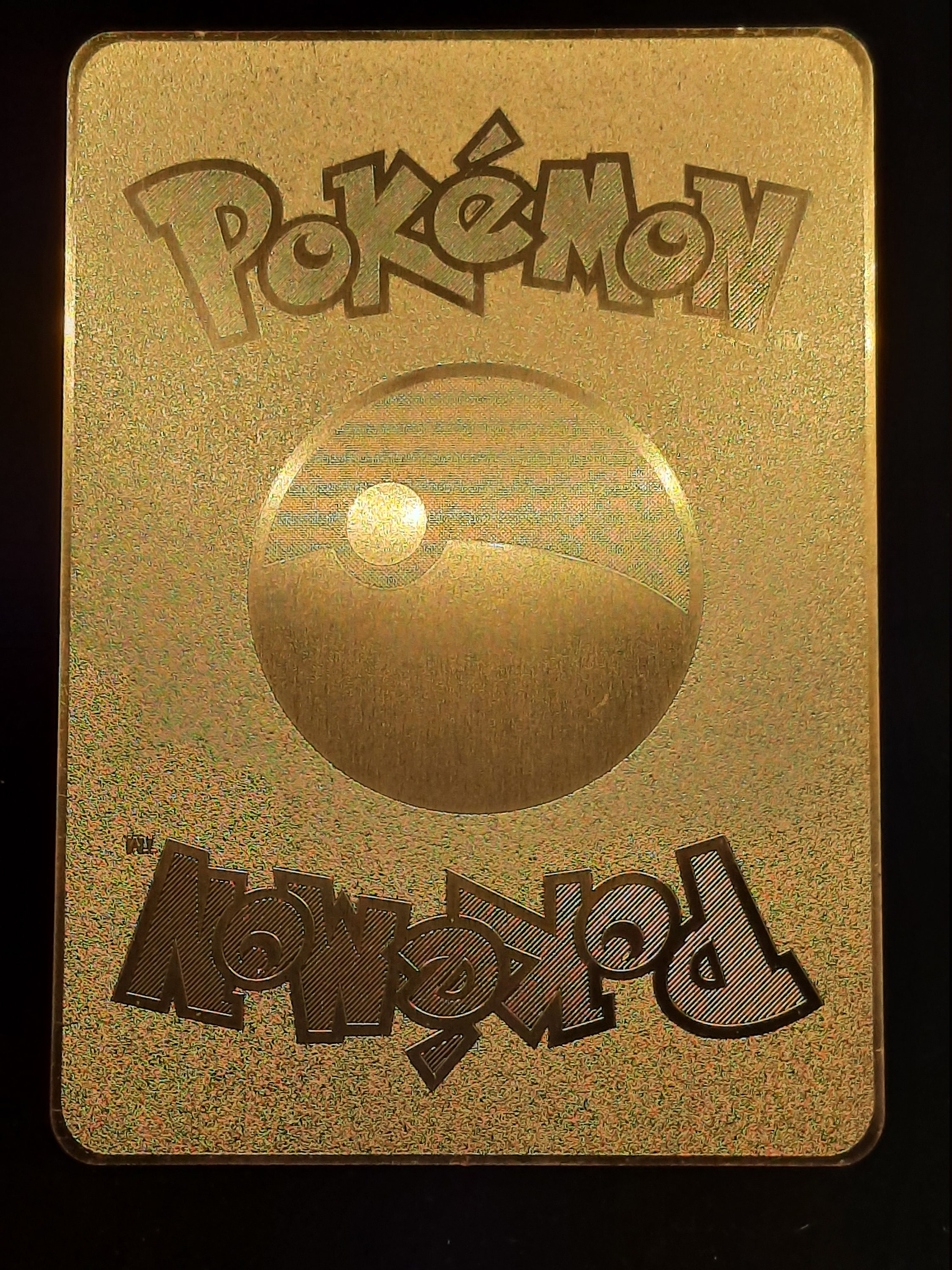 ポケモンカード ピカチュウ フランス Pikachu French Gold Metal Pokemon Card - Etsy 日本