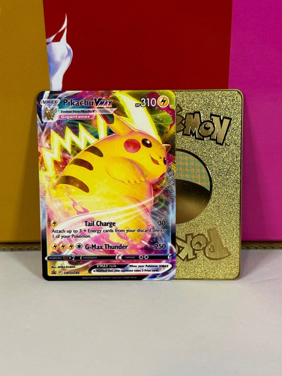 French Pokemon cards Anime Pikachu Vmax V Shiny trading Card