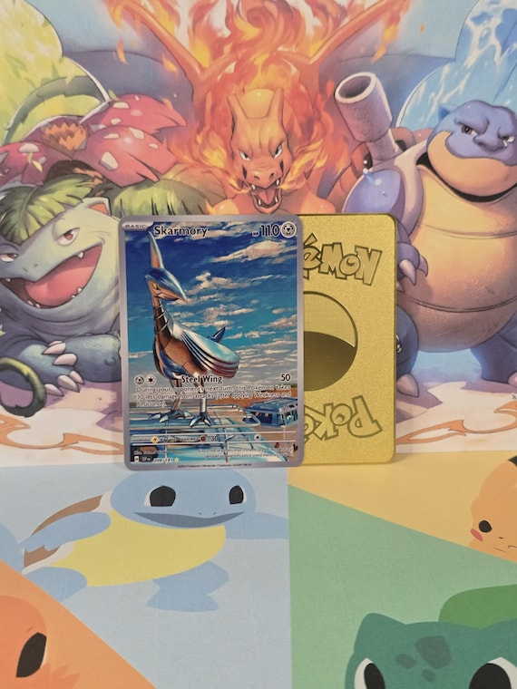 skarmory pokemon card Lv.29 No.227 Old Back Nintendo Near MINT Japanese r901 have for your premier collection. [SV7a] Skarmory 073/064〈AR〉