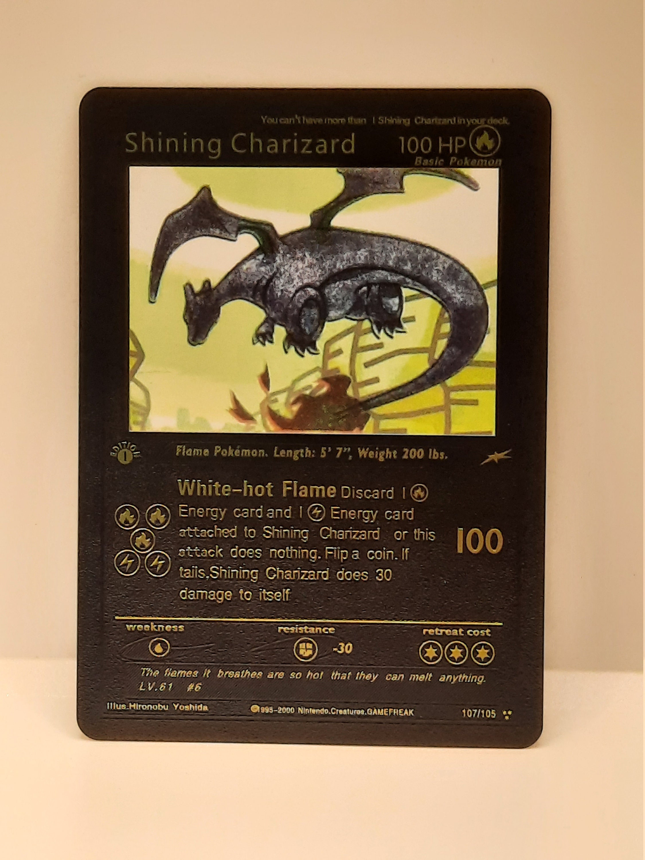 black shiny charizard pokemon card Amazon.com: Pokemon – Charizard ex – SVP 056 – Full Art Black Star Promo –  Single Card – Holofoil : Toys & Games main image 1