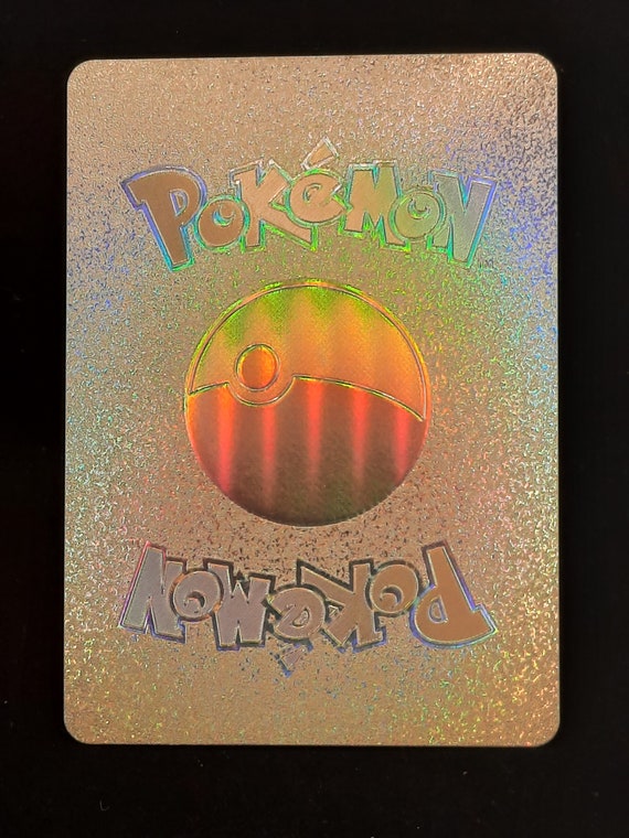 Corviknight VMAX Rainbow Shiny Holographic UV Printed Plastic Card - Etsy