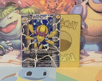 pokemon card galvantula ex 051/142 - Stellar Crown Lot Colorless Electroweb (60) The Defending Pokmon cant retreat during your opponents next turn Galvantula White Flare IR Full