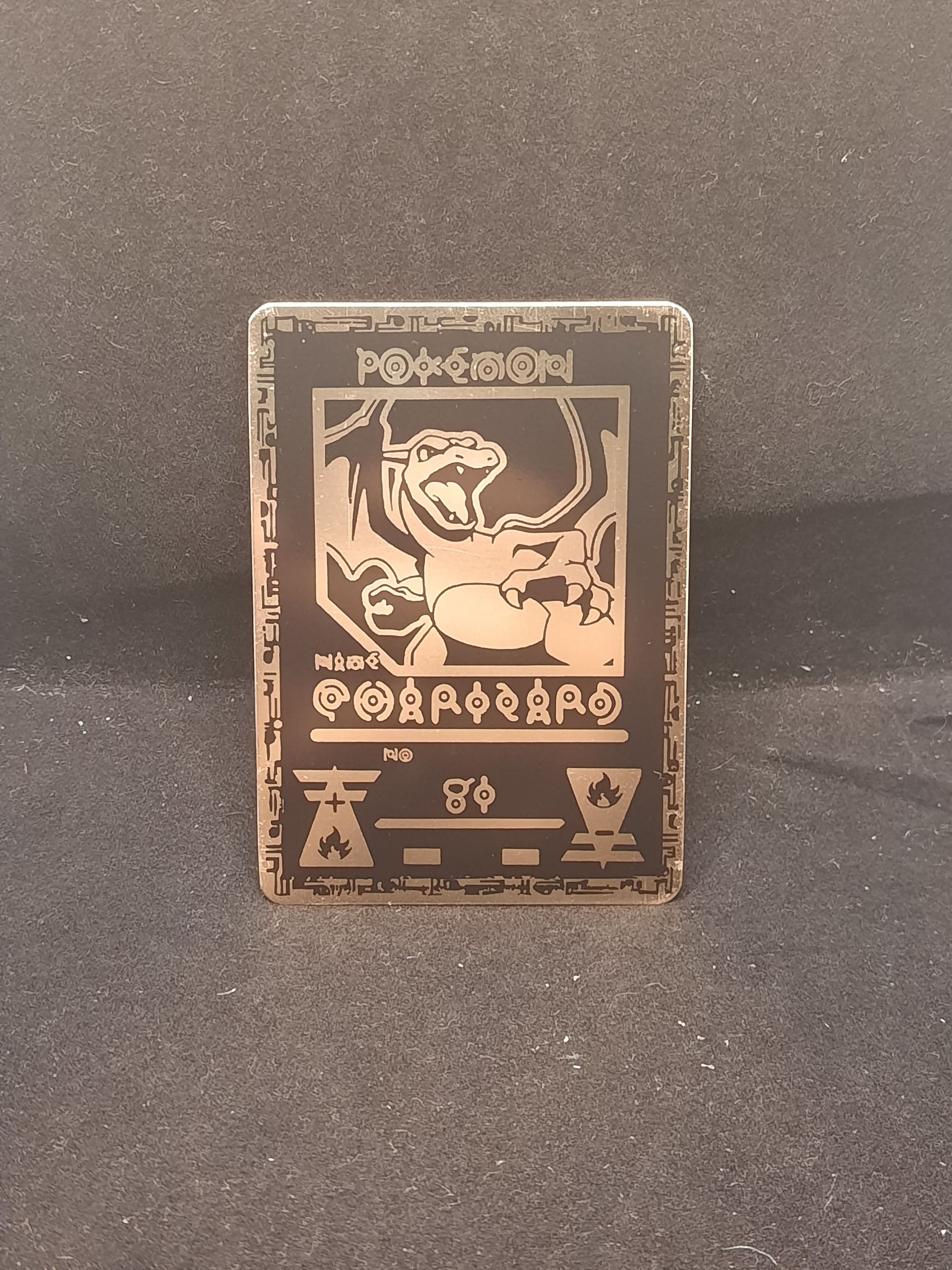 ancient charizard pokemon card Ancient Charizard Alt Art Black Gold Metal Pokemon Card