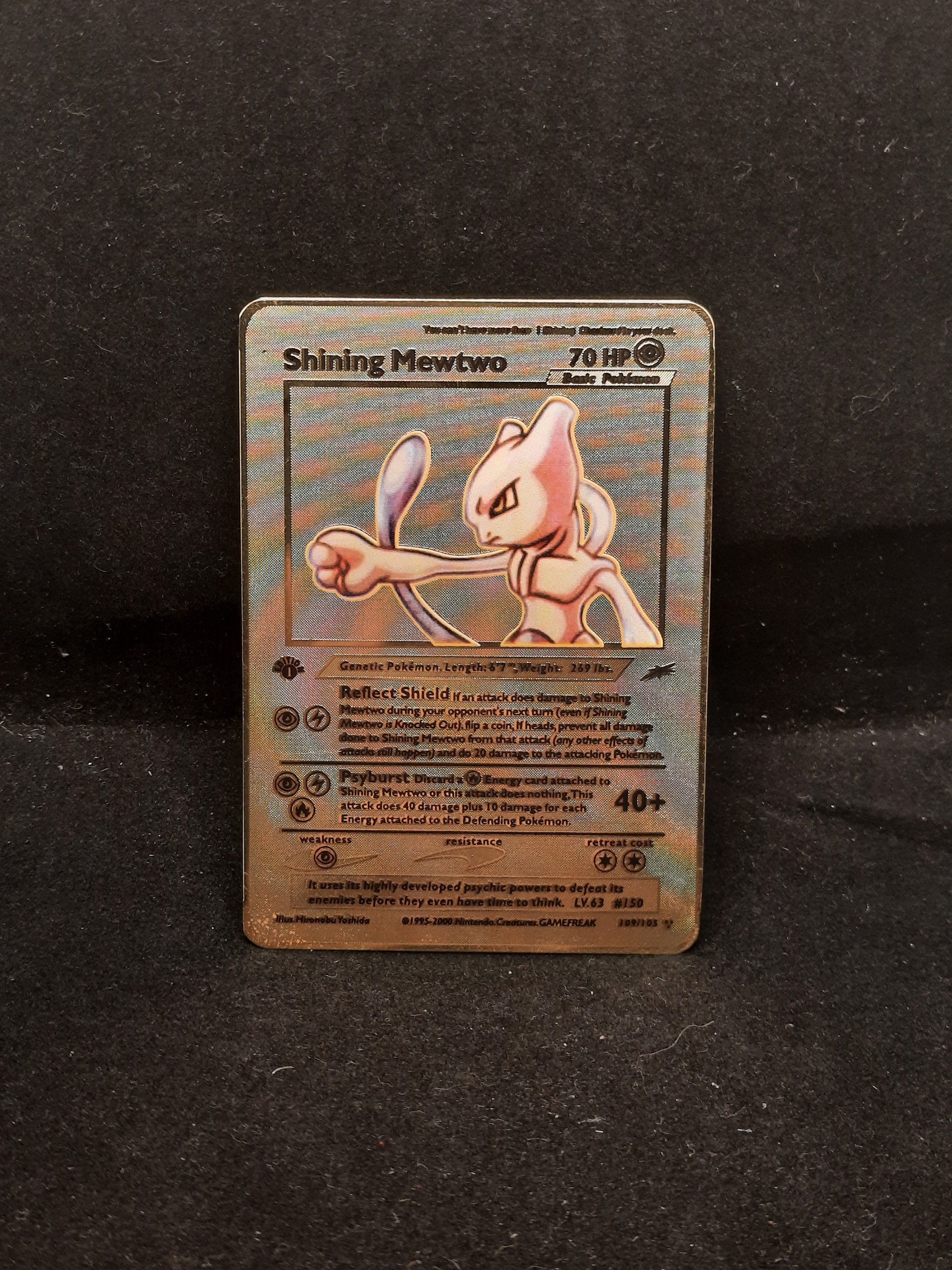 POKEMON - Mewtwo Shiny Extension NEO DESTINY in French. …