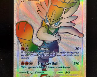 shiny cinderace pokemon card TCG PSA10 ex SR Stellar Miracle SV7 #116 2024 Otakky Fire Ability Libero Once during your turn Cinderace Vmax & V -