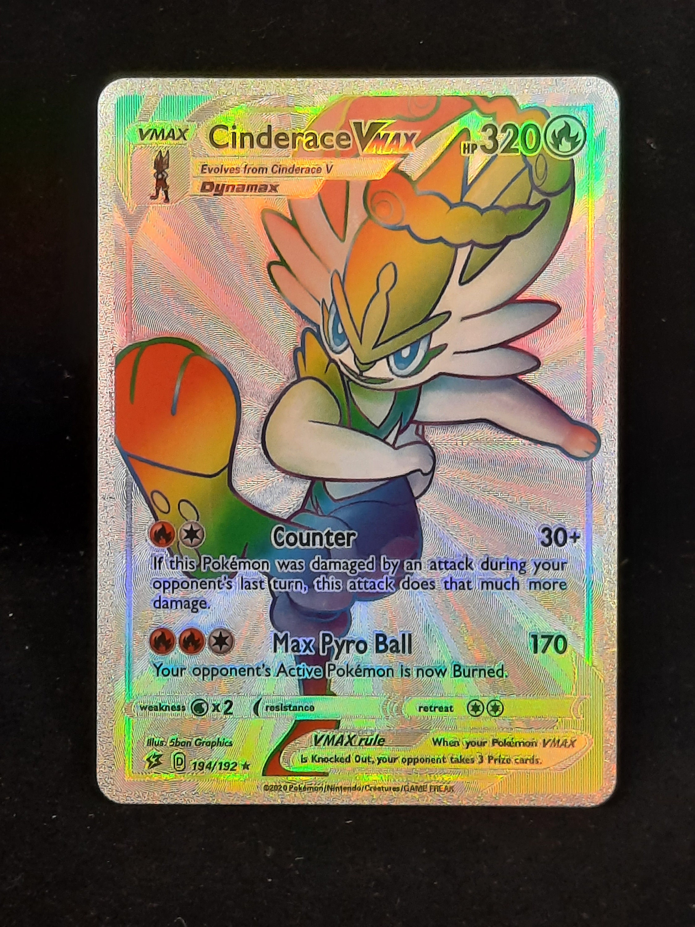 Zamazenta V Plastic Silver UV Printed Pokemon Card -  Singapore