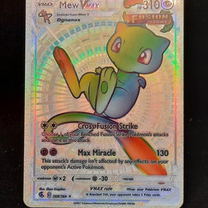 Cinderace VMAX Rainbow Shiny Holographic UV Printed Plastic Cinderace VMAX Rainbow Shiny Holographic UV Printed Plastic