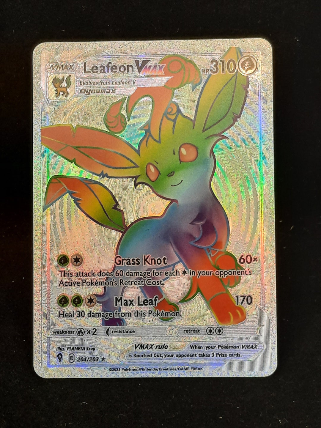 trainer pokemon cards Cute Leafeon Pokemon Card Credit Card Credit Card Skin – Anime Town  Creations main image 0