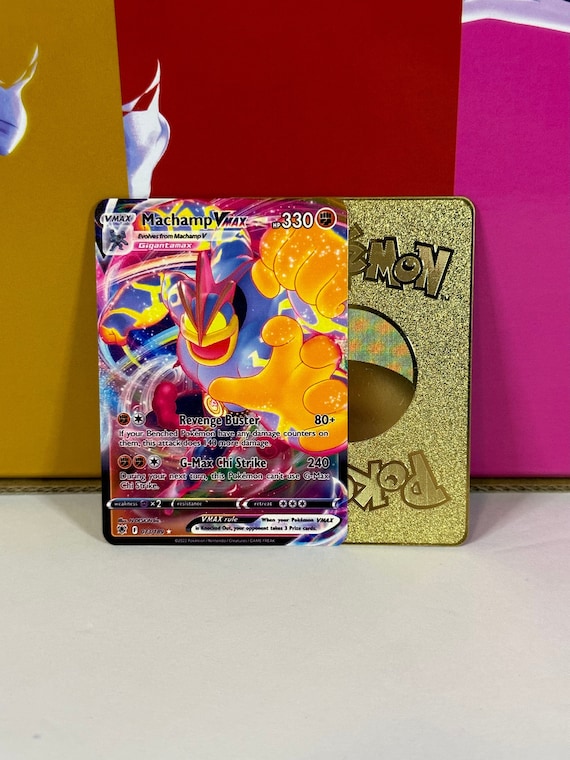 machamp vmax pokemon card price TCG 172/189 / Ultra Rare Card Type / HP / Stage Pokemon Machamp GX Like new