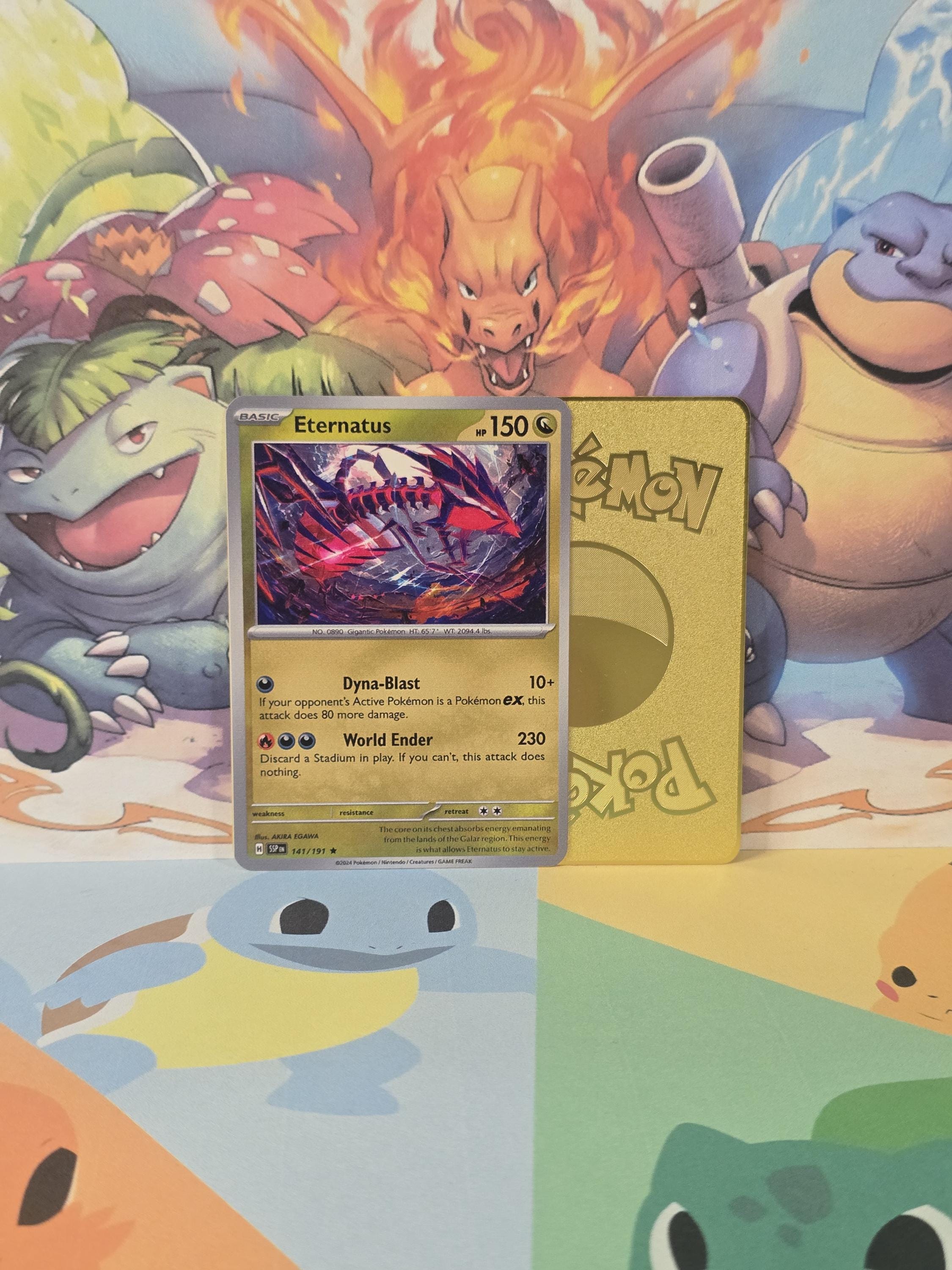 pokemon trading card game eternatus Pokemon Card Game Sword & Shield Special Deck Set Zacian & Zamazenta vs Eternatus main image 1