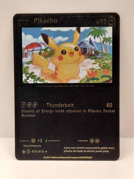  Pokemon Men's Pokémon Pikachu Japanese Puzzle Power T