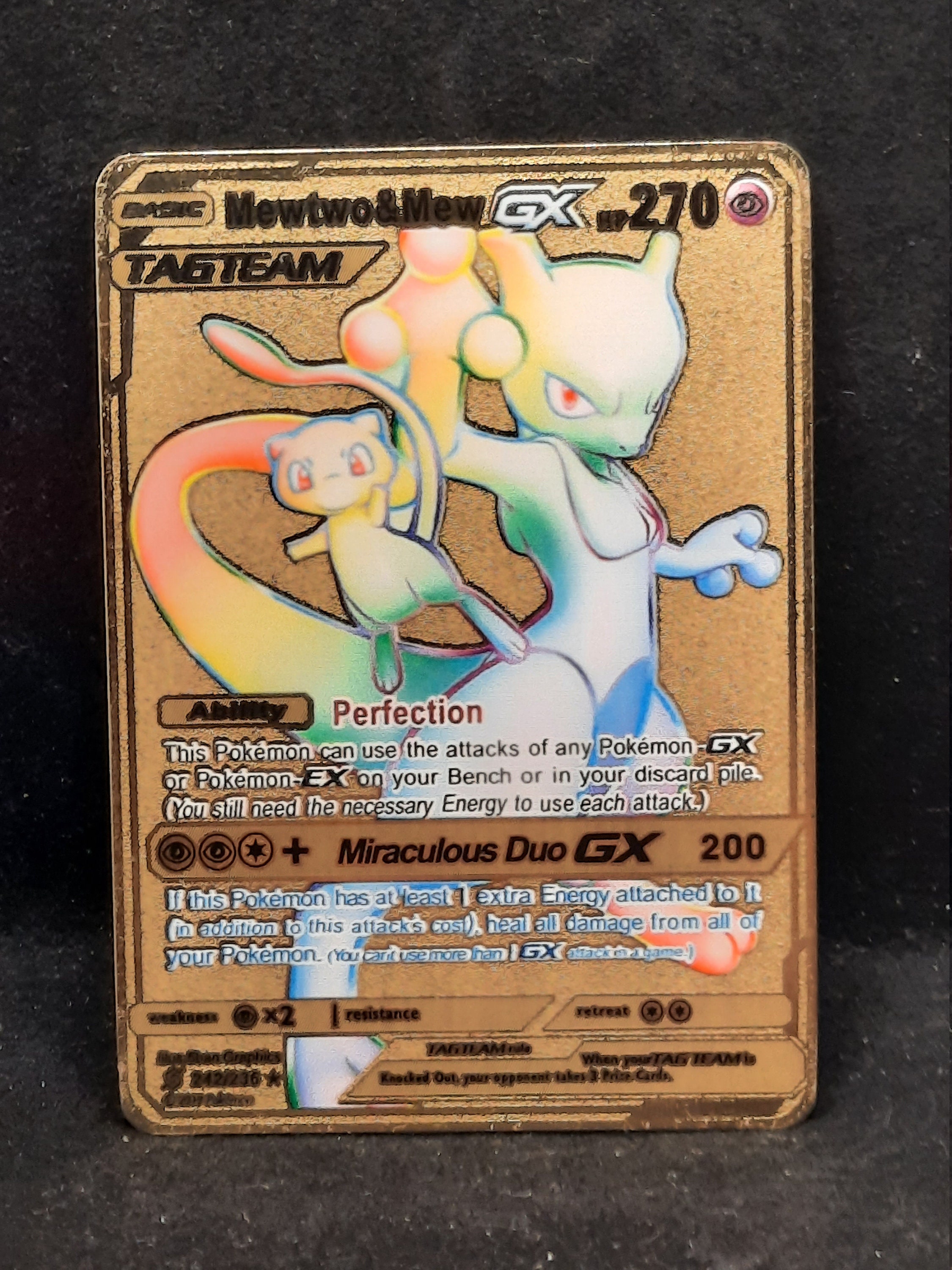 Mewtwo Pokemon Cards Collection  Mewtwo Mewtwo Mew Metal Card