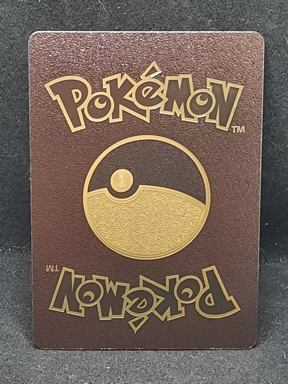 Mew V Gold Metal Pokemon Card
