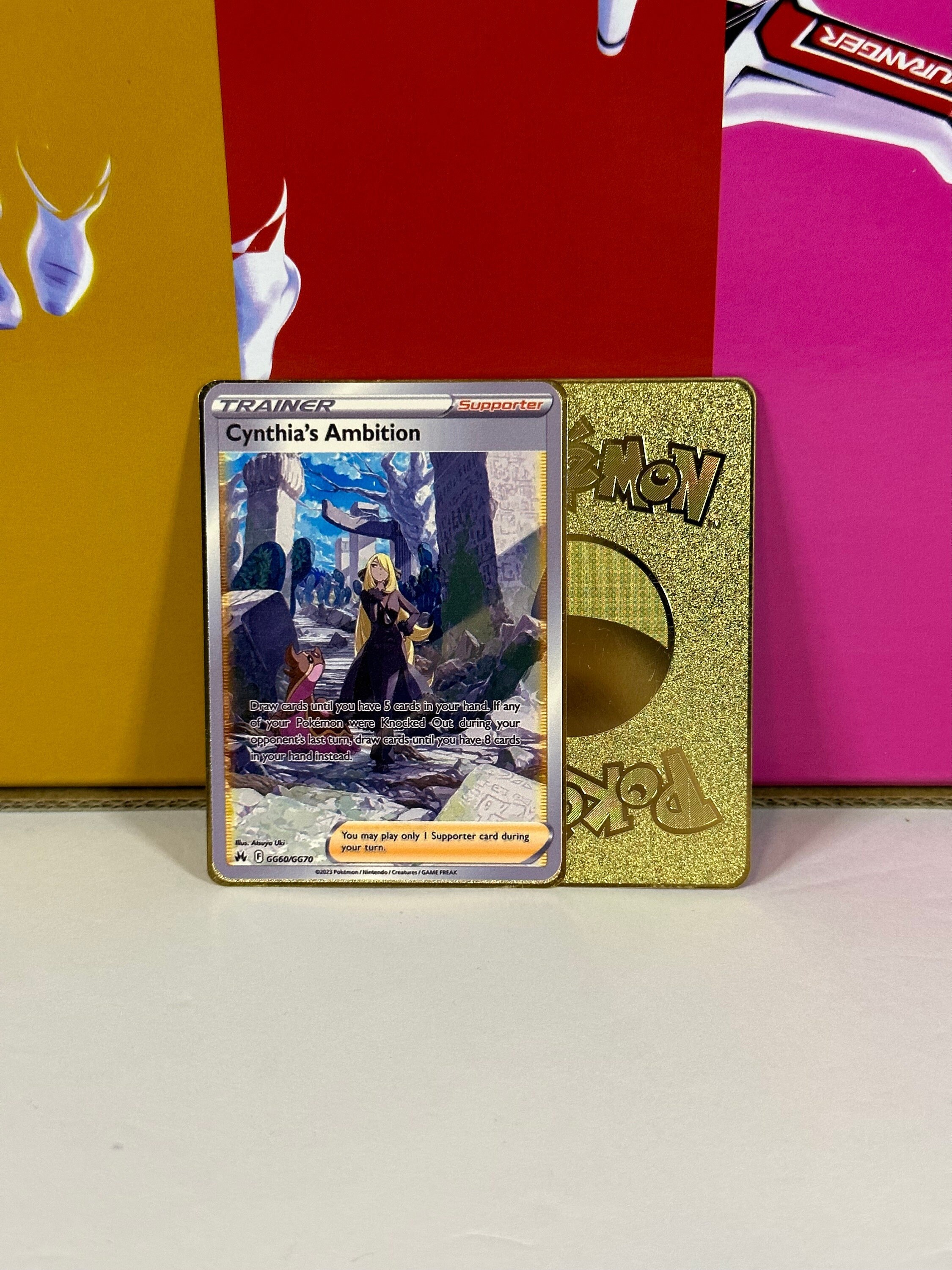 cynthia ambition pokemon card price Amazon.com: Cynthia's Ambition 169/172 - Brilliant Stars - Ultra Rare Pokemon  Card
