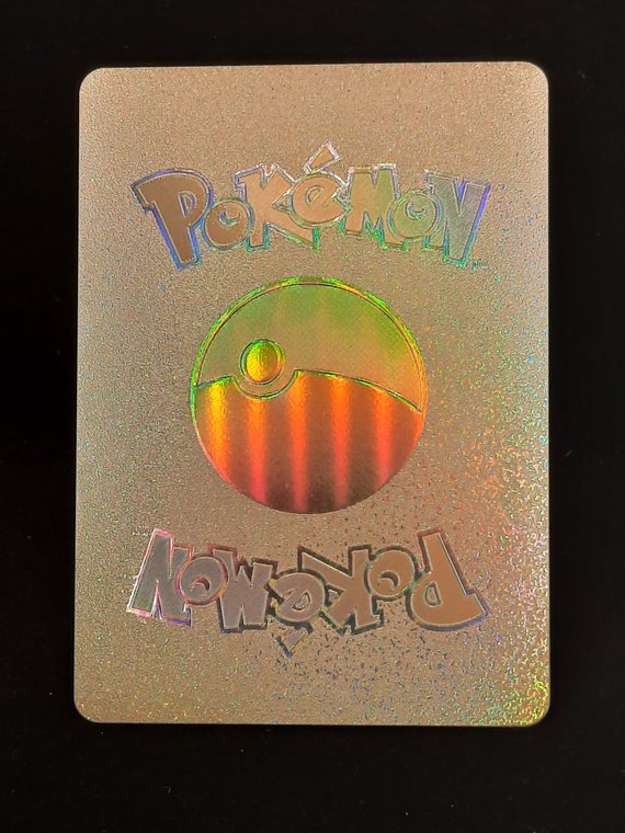 Tapu Koko VMAX Rainbow Shiny Holographic UV Printed Plastic Card