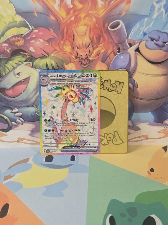 alolan exeggutor ex pokemon card Amazon.com: Alolan Exeggutor-GX - 74/111 - Ultra Rare main image 1