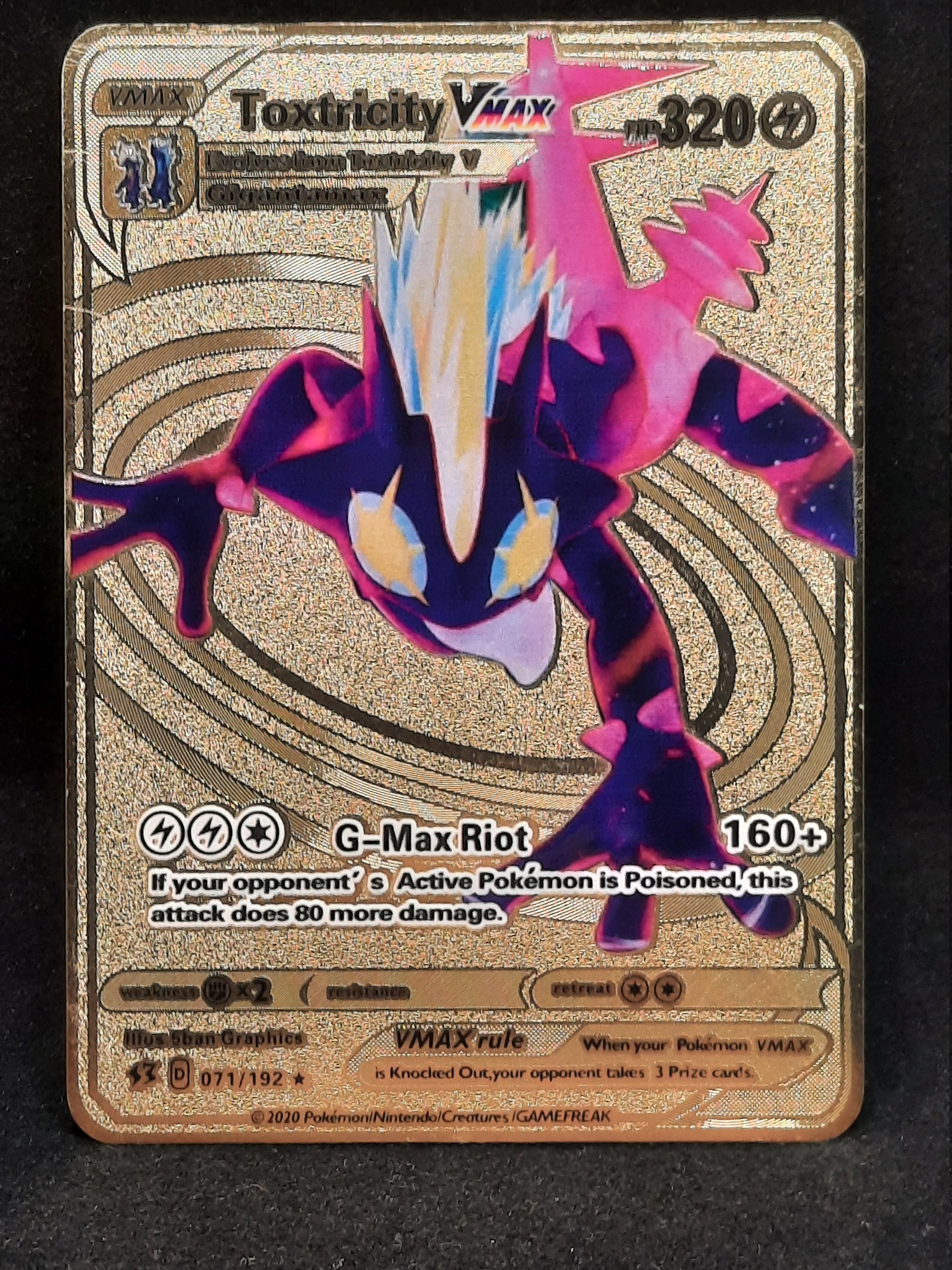 pokemon card toxtricity vmax Toxtricity VMAX main image 0