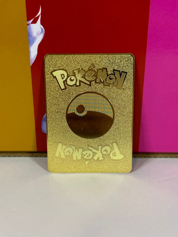 Pikachu Japanese Promo XY297 297/XY-P Gold Metal Pokemon Card - Etsy