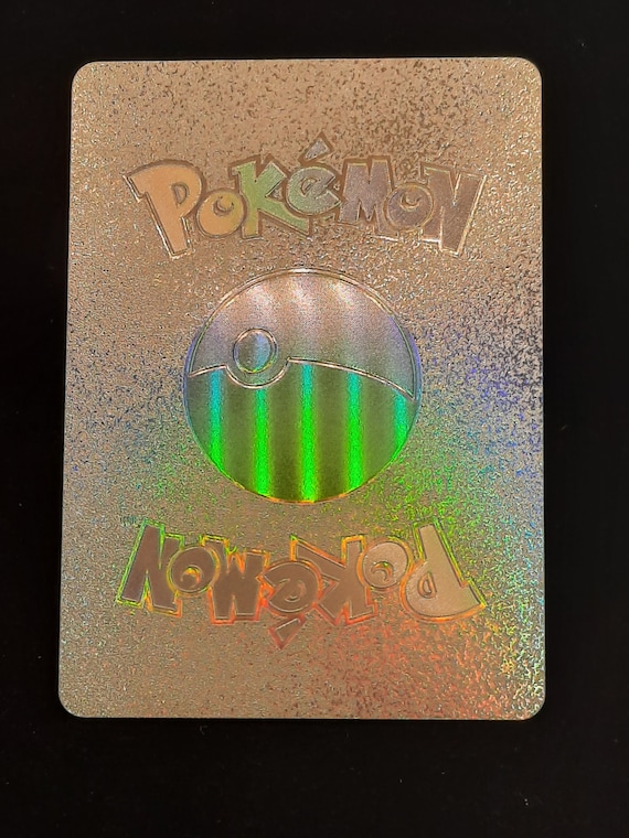 Rayquaza VMAX Rainbow Shiny Holographic UV Printed Plastic Card